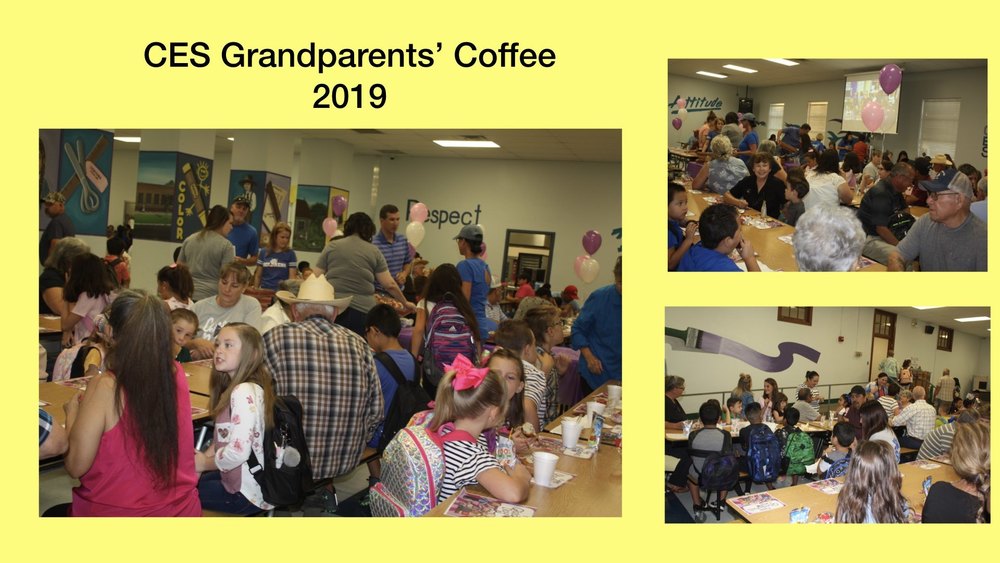 Grandparents' Coffee at Childress Elementary