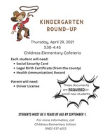 Kindergarten Round-Up